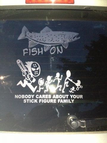 Automotive sticker