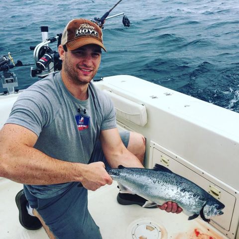 Small chinook from Lake Erie