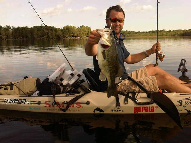 Largemouth Bass Kayakfishing