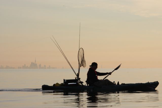 Kayakfishing Lake O